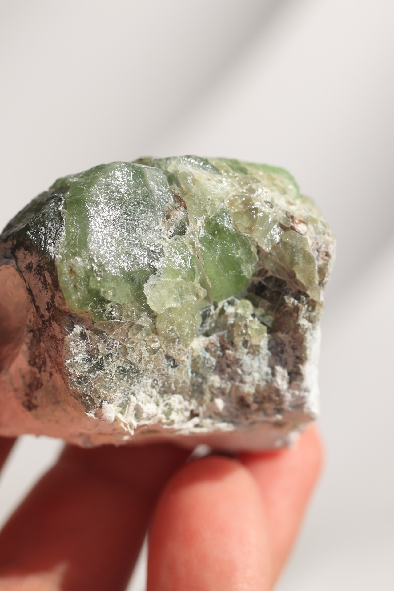 ペリドット「若葉の光」Peridot|天然石 原石 鉱物 パワーストーン | PD-H-001