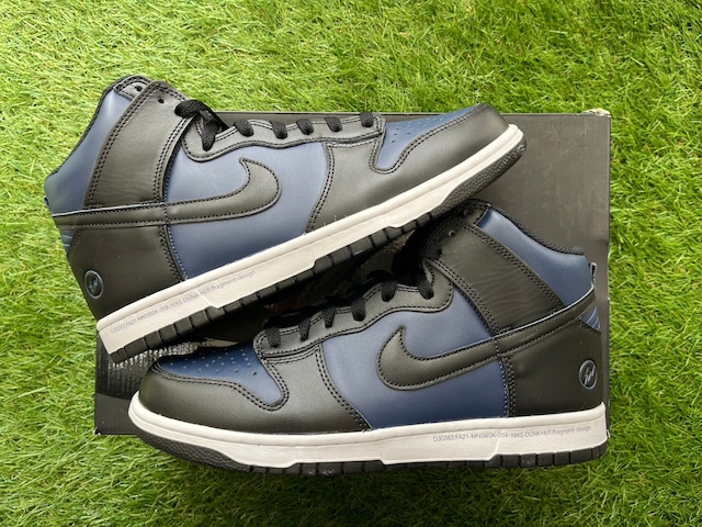 NIKE × FRAGMENT DUNK HIGH/F MIDNIGHT NAVY DJ0383-400 29cm 95867