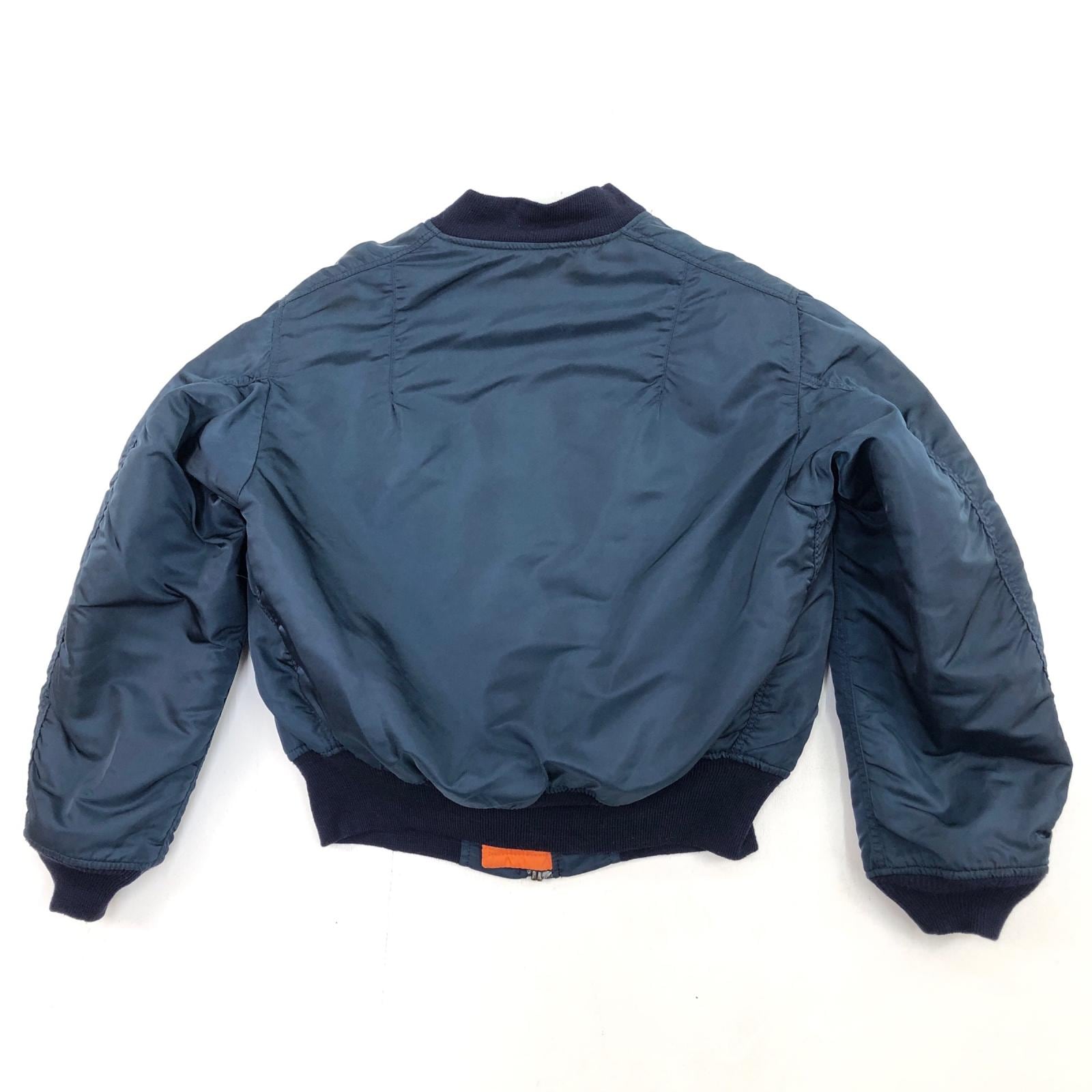 ALPHA アルファ 90- 00年代 USA製 MA-1 民間品 ミリタリー フライト