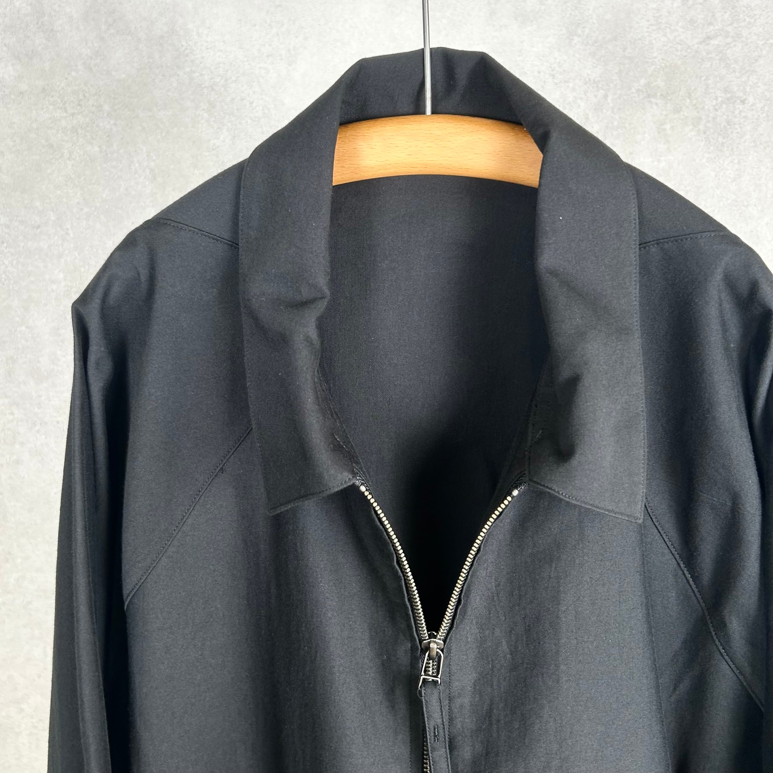 26SS》【STILL BY HAND】ZIP UP MOLESKIN BLOUSON ジップアップ