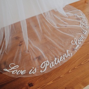 Love is patient …