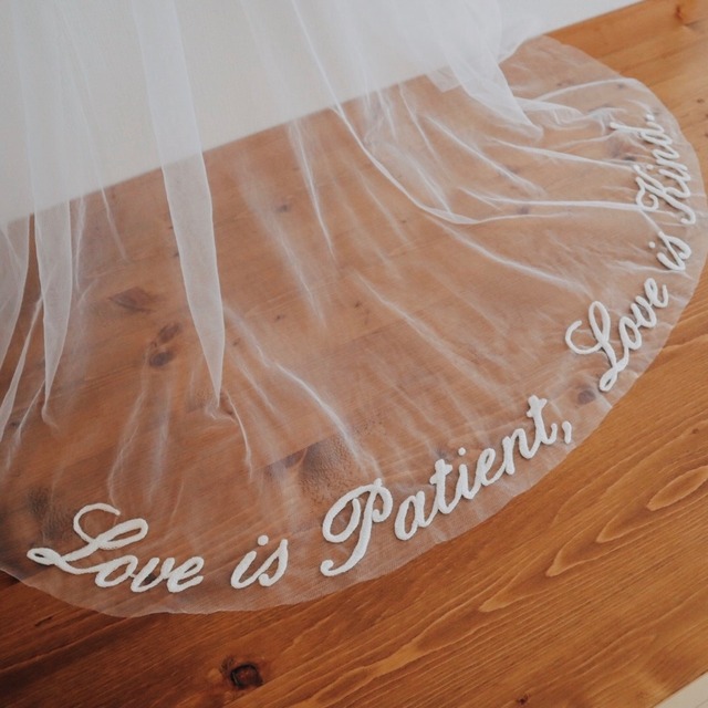 Love is patient …