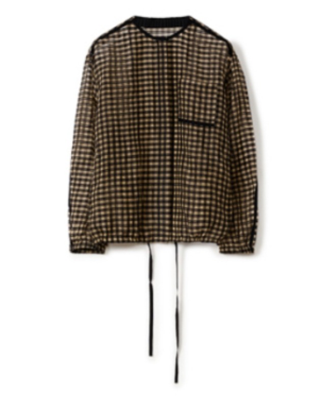 SARA LANZI -Bomber Jacket organza- :VICHY