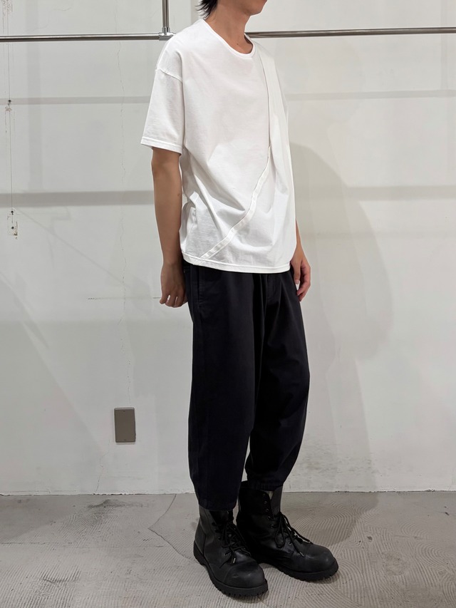 【Chalayan】deformed half sleeve top