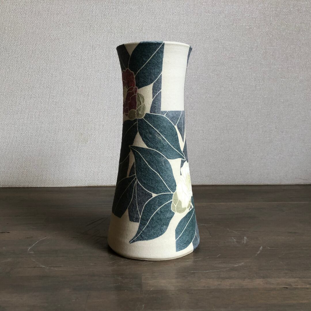 新感覚上野焼花瓶022 | 筑豊百景アートスペースギャラリー