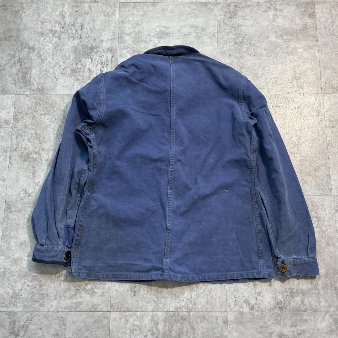 50s フランス軍 官給品 コットンツイル フレンチワークジャケット 50s フランス軍 コットンツイル フレンチワークジャケット | ib2