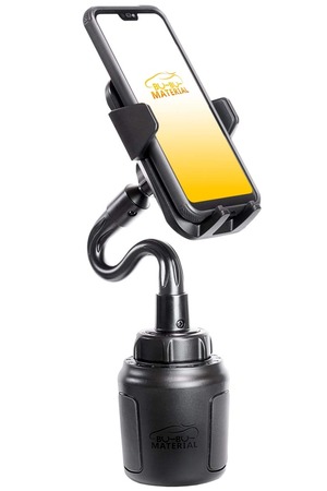 【特価処分】ぶーぶーマテリアル スマホホルダー 車 カップ ドリンク ホルダー SmartCatch3 スマホスタンド 車載 ホルダー 手帳型対応 携帯ホルダー 4-7インチ 全機種対応