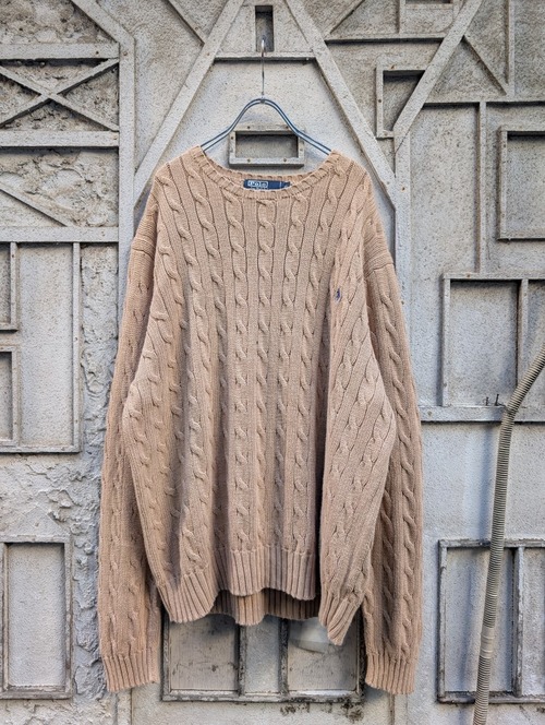"RALPH LAUREN" cotton knit
