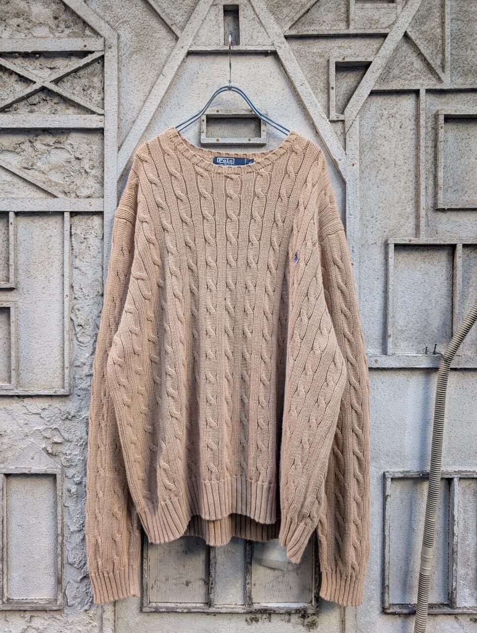 "RALPH LAUREN" cotton knit