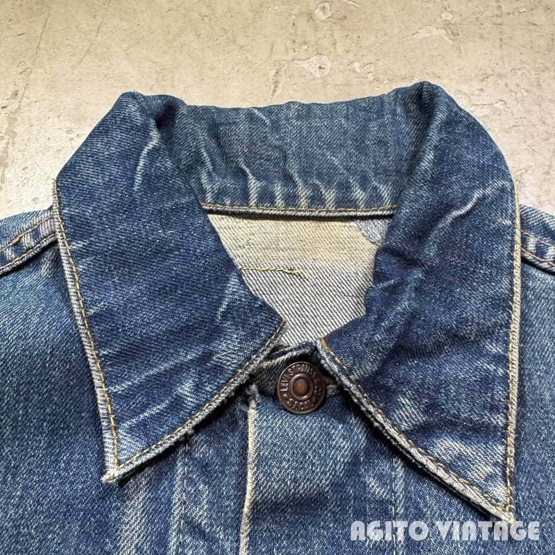 60's~ LEVI'S リーバイス 558 デニムトラッカージャケット 3rd ロング