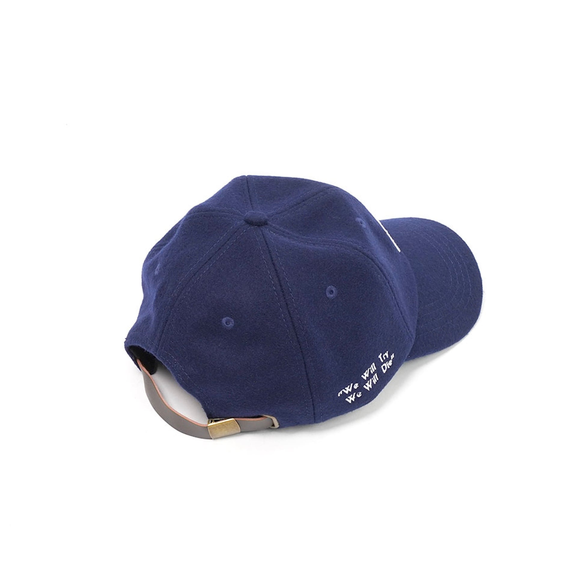 FUCKINGAWESOME / CLG WOOL STRAPBACK / NAVY | LATITUDE
