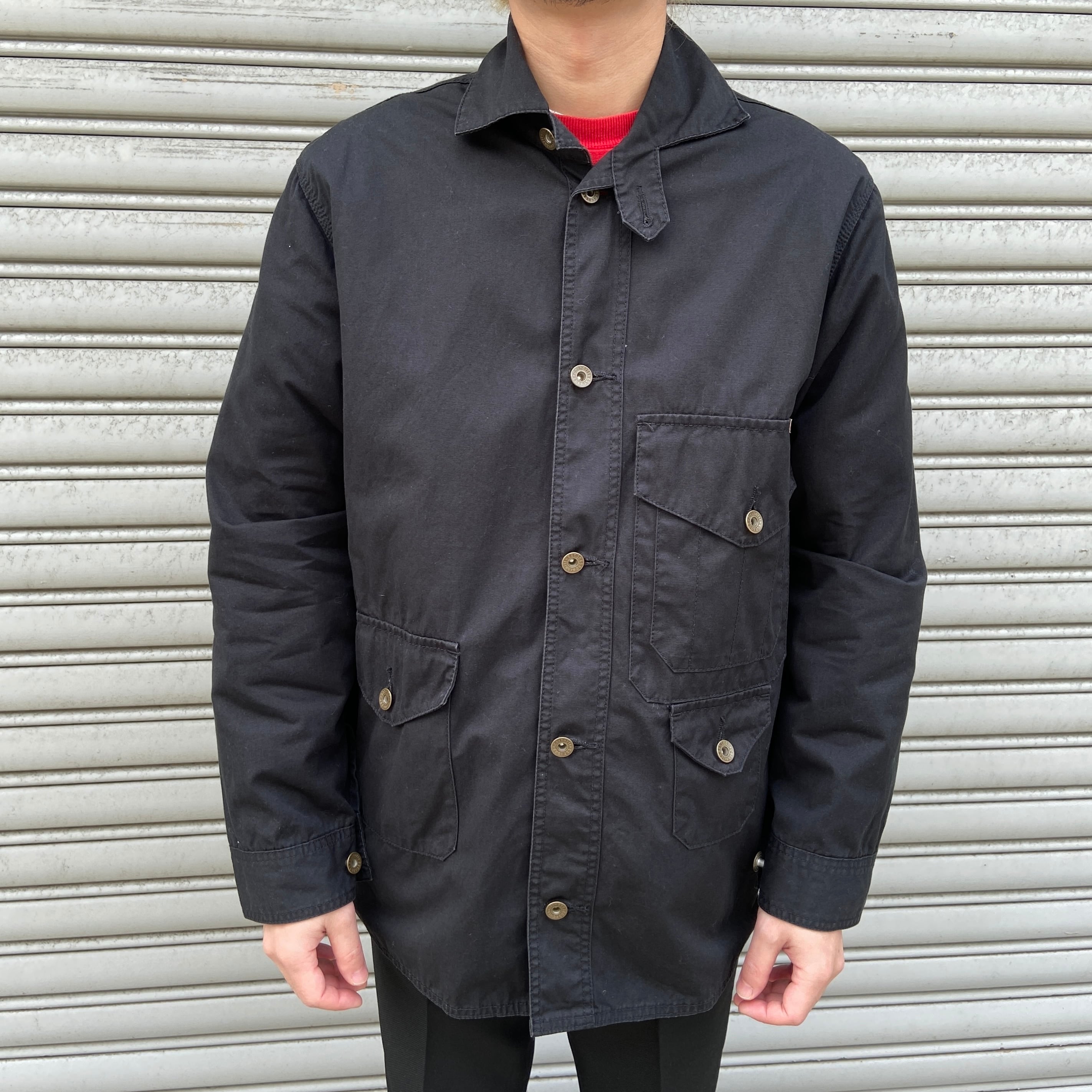 Carhartt カーハート カバーオール風シャツジャケット ブラック L 