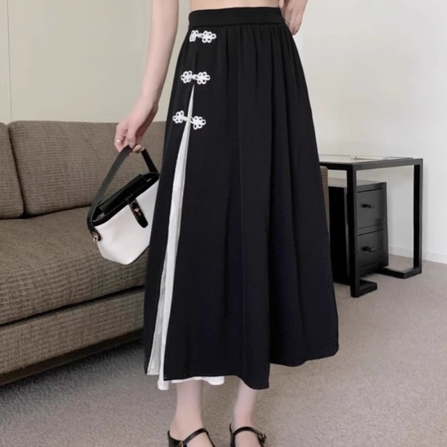 レディース スカート ボトムス フレアスカート ロングスカート ロング フェミニン レース ハイウエスト かわいい 大人可愛い 上品 おしゃれ ガーリー エレガント 存在感 ラブリー キュート 都会的 ロマンティック 無地 春 夏 秋 ロングシーズン デート お出かけ イベント レストラン 女子会 休日 ショッピング コンサート ライブ お花見 カフェ ランチ 楽ちん プレゼント 体型カバー プチプラ 普段使い 着回し モテ 清楚 インスタ映え L XL 2XL 3XL 4XL 大きいサイズ 黒 ブラック