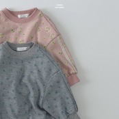 韓国子供服 / LINDO / ジェニー ワッフル トレーナー / 秋服 *XS~XL*