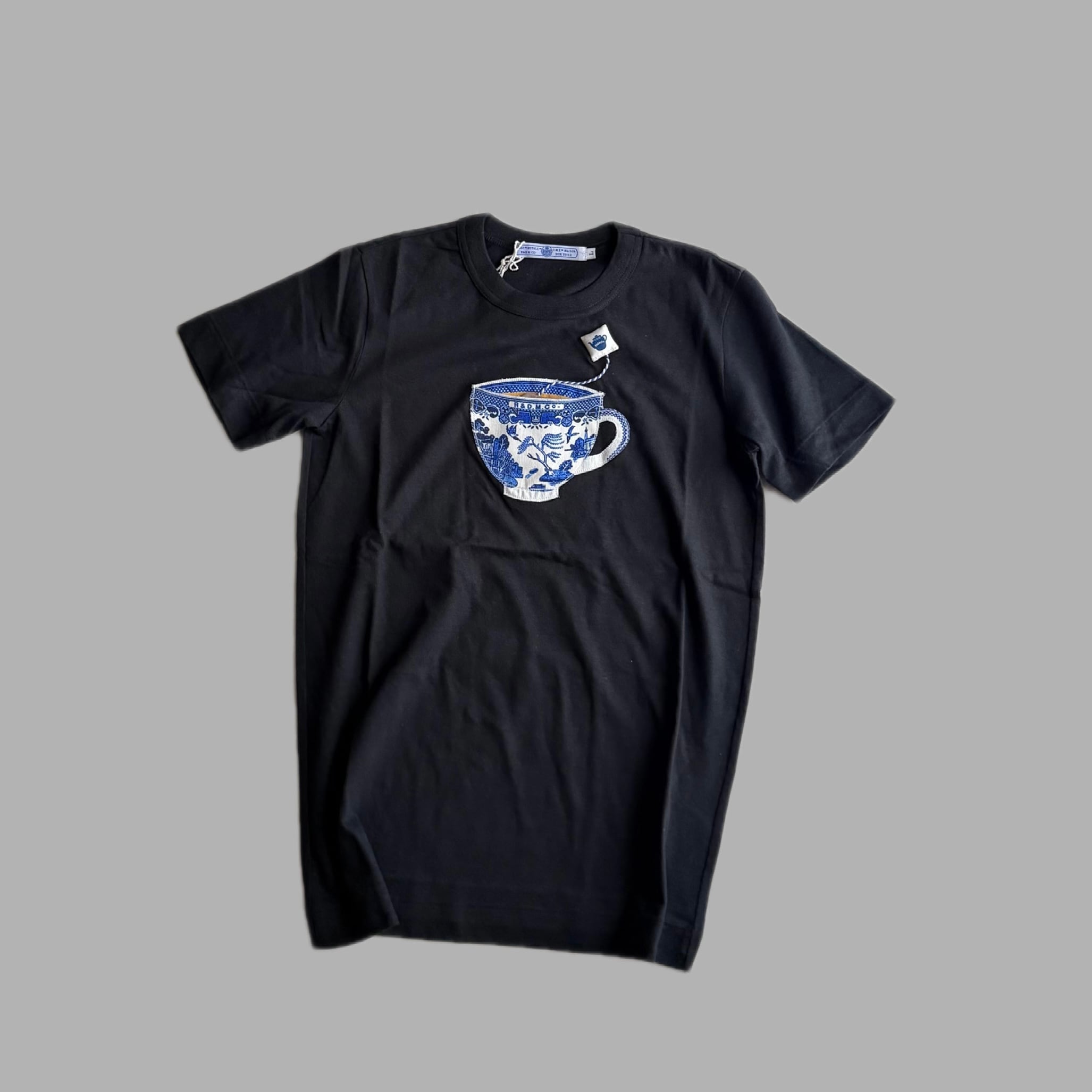 R&D.M.Co-/OLDMAN'S TAILOR オールドマンズテーラー MILK TEE T SHIRT black #8264 size L
