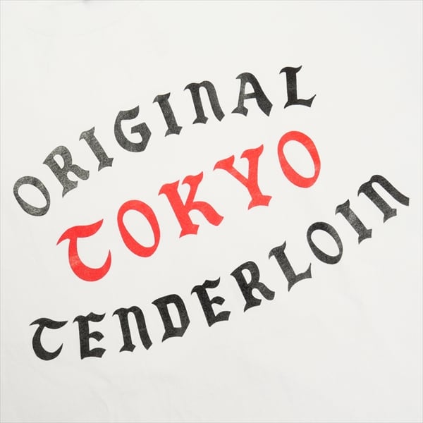 Size【L】 TENDERLOIN テンダーロイン 直営店限定TEE L/S OTT WHITE