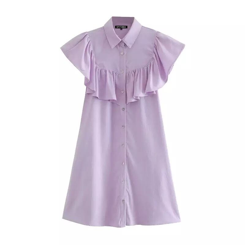 予約 カラーラベンダーワンピース レディースファッション通販 Mapretty