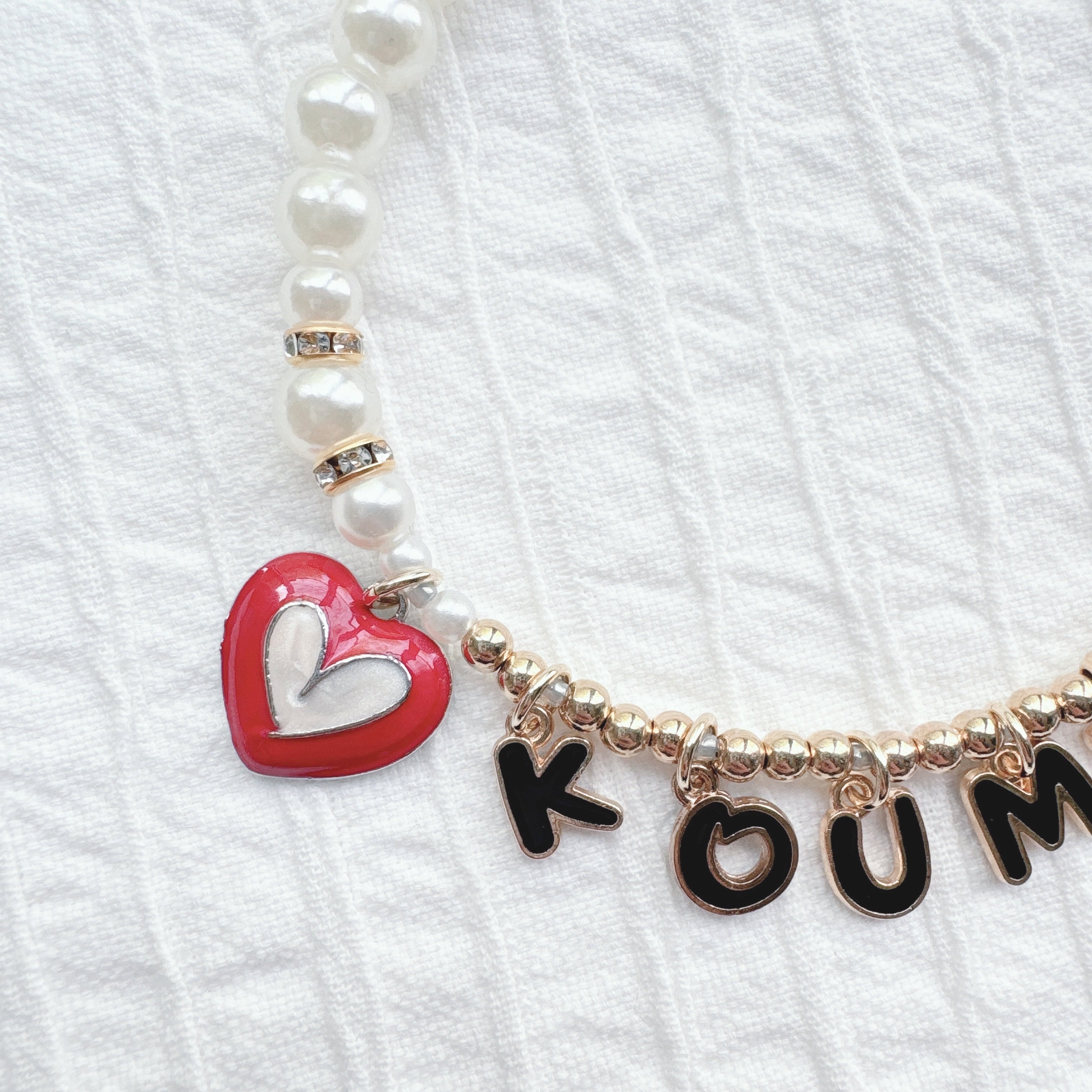 ハートお名前ネックレス