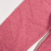 カシミヤ100% イタリア製 Hermille エルミーユ デザインボタン Vネック ニット カーディガン 44/ピンク系 レディース レトロ