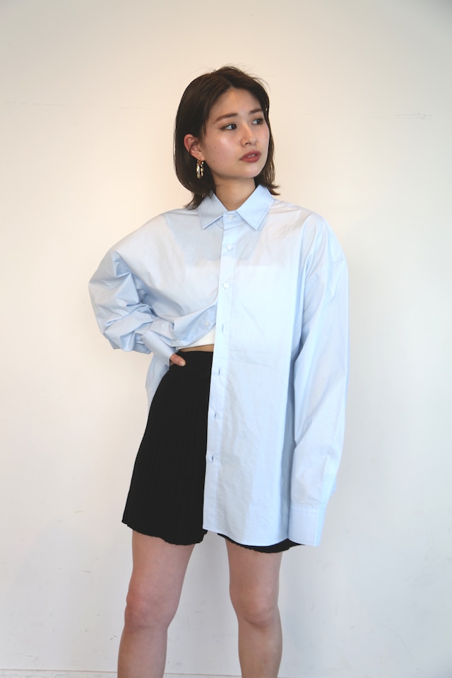 Glossy coating BIG shirt