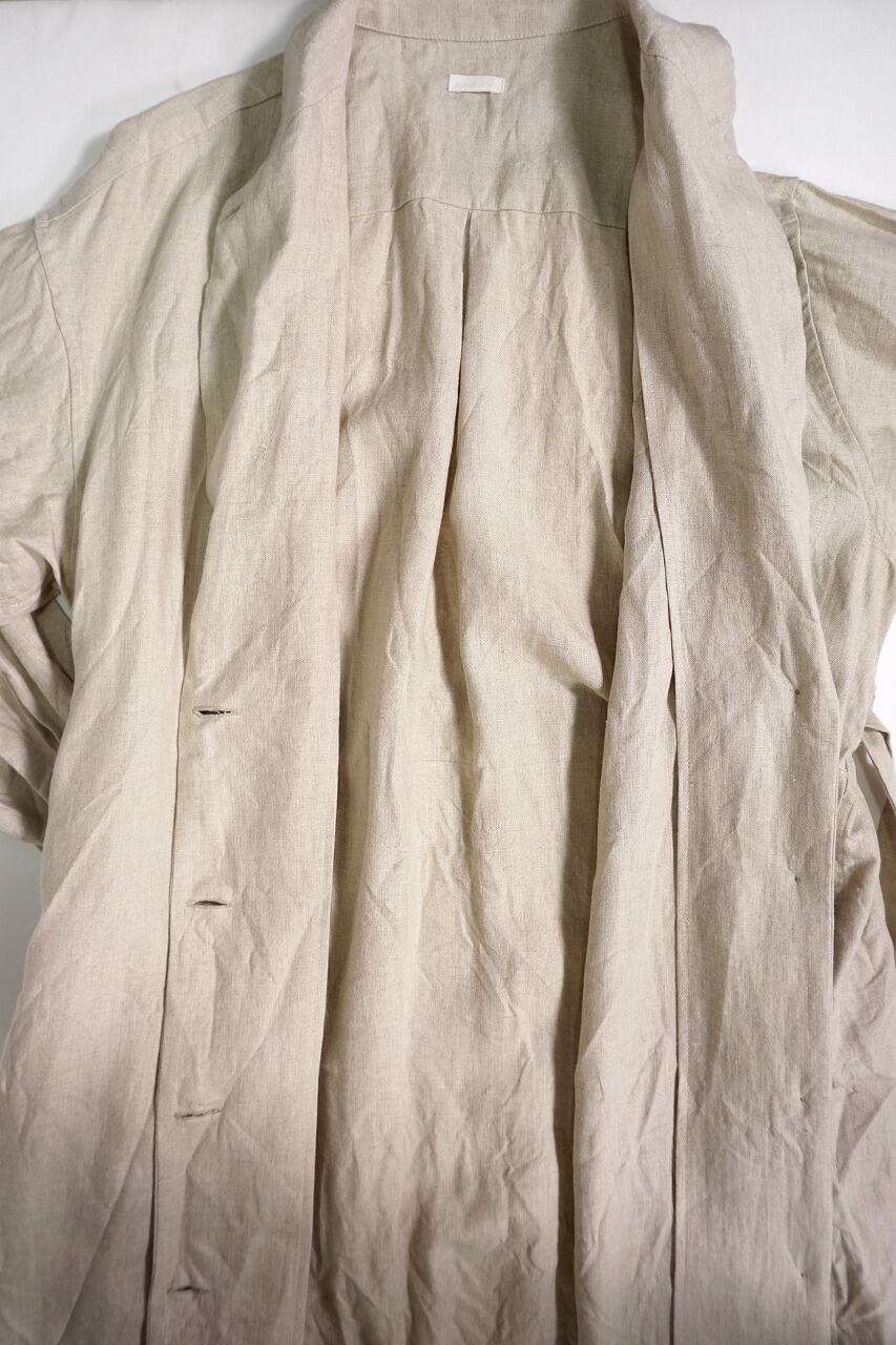 Linen Long Shirt Coat