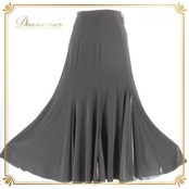 社交ダンス 衣装 スタンダード スカート レッスンウェア レディース 黒 ブラック系 練習着 フォーマル 無地 シンプル 透け感 シック 上品 伸縮性 おしゃれ ダンスウェア コスチューム フェミニン パーティー 黒スカート 着回し 楽チン カジュアル 上品ドレス フィット感 洗練された ファッションアイテム クラシック レディースファッション