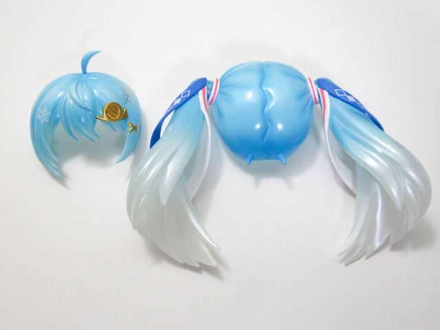 再入荷【1250】 雪ミク Snow Parade Ver. 髪パーツ ツインテール　ねんどろいど