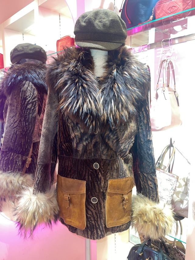 Vintage Fur Jacket    y2k