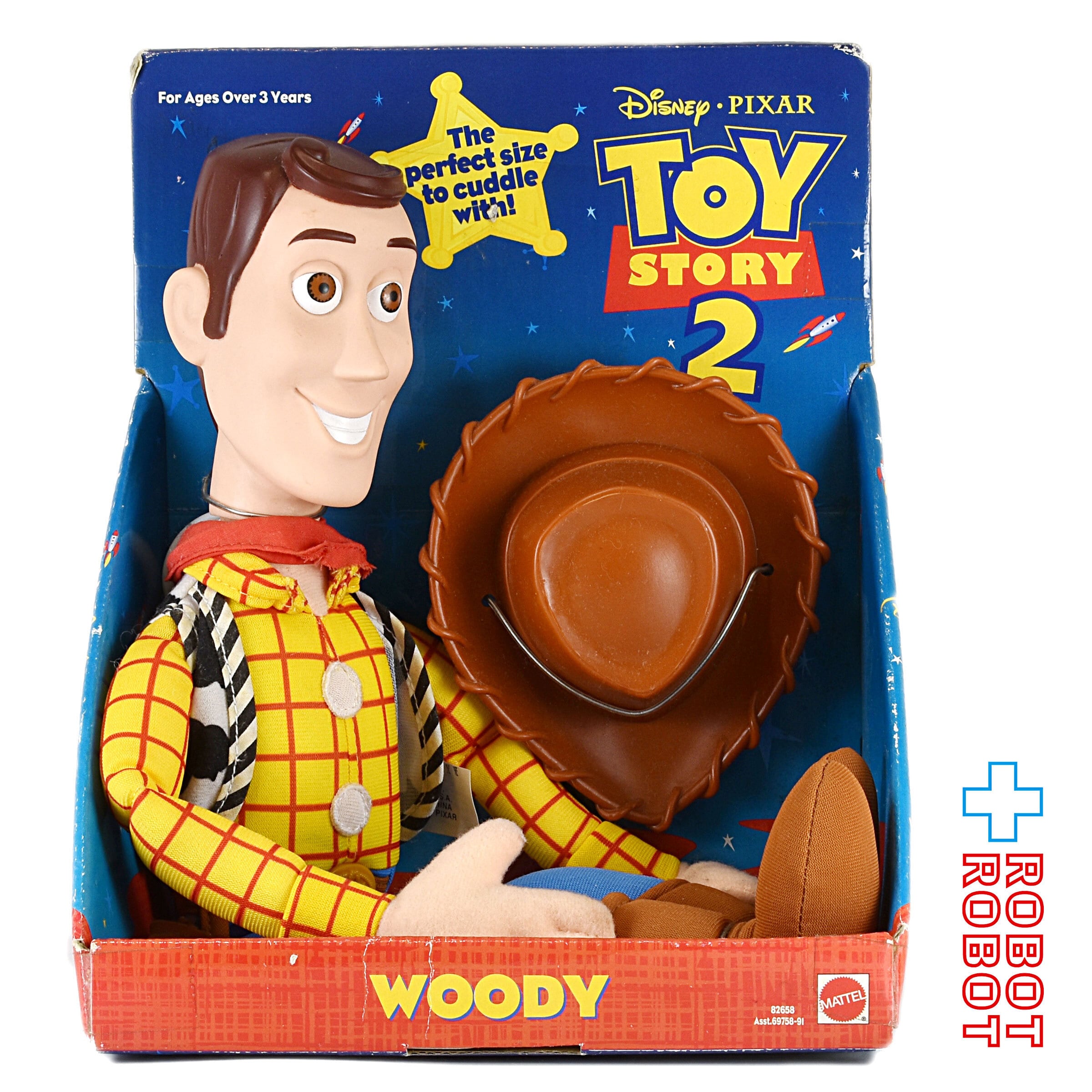 マテル トイ・ストーリー2 ウッディー ぬいぐるみ人形 箱入未開封