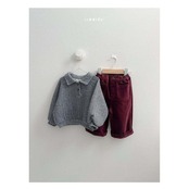 【取寄】minirobe ボーイカラーのスウェット｜冬服｜韓国子供服