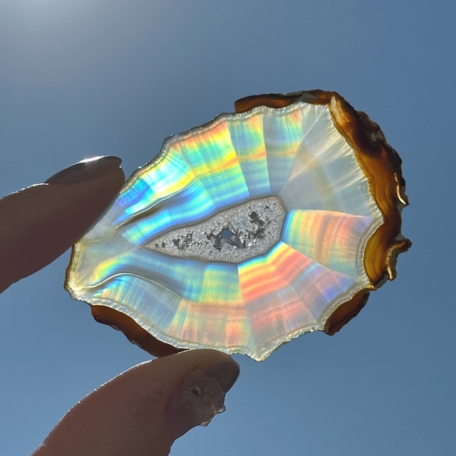 イリスアゲート 13◇Iris agate ◇ 天然石・鉱物・パワーストーン