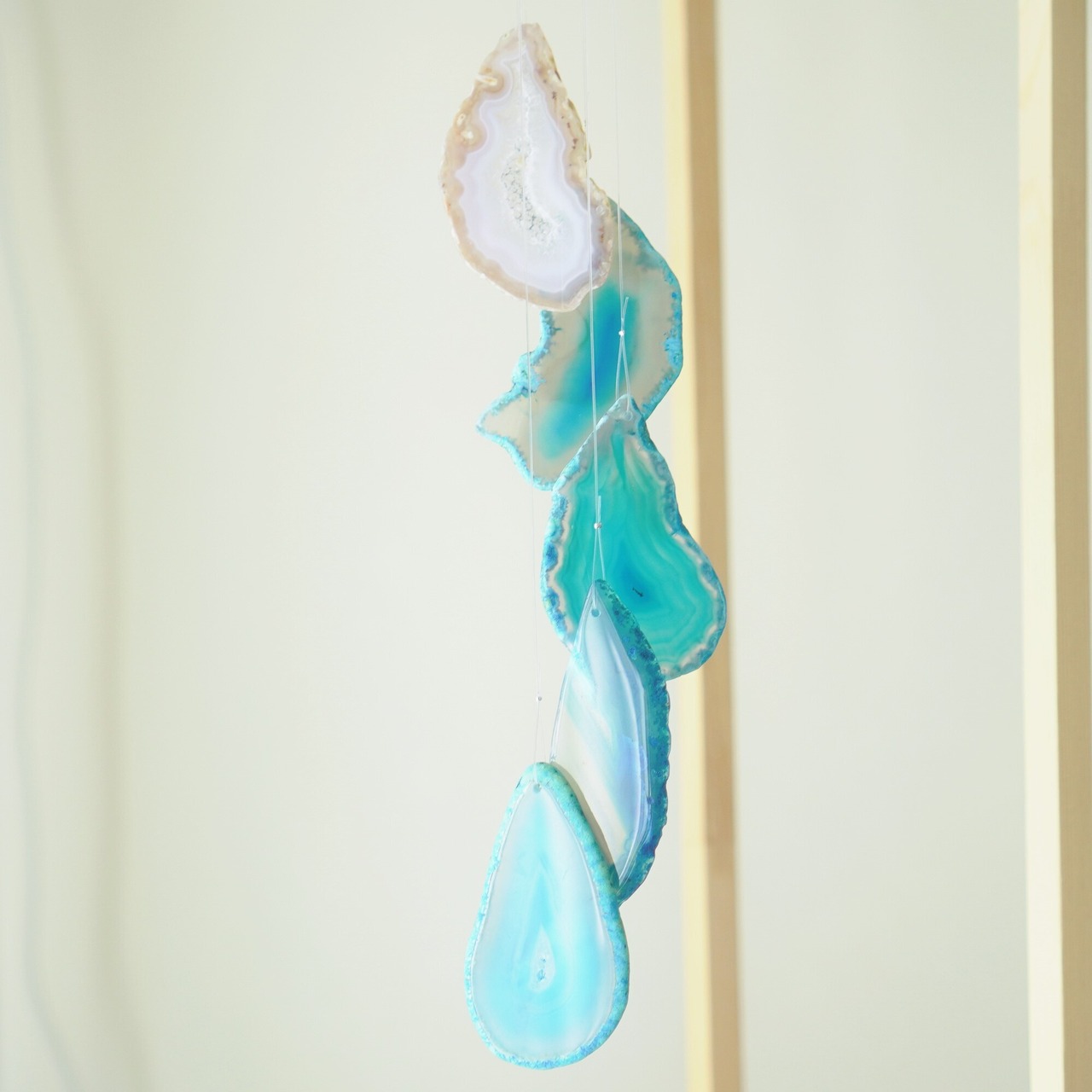 Spring Sea 06 - アゲートヒーリングチャイム / Agate Sun Catcher Wind Chime 547