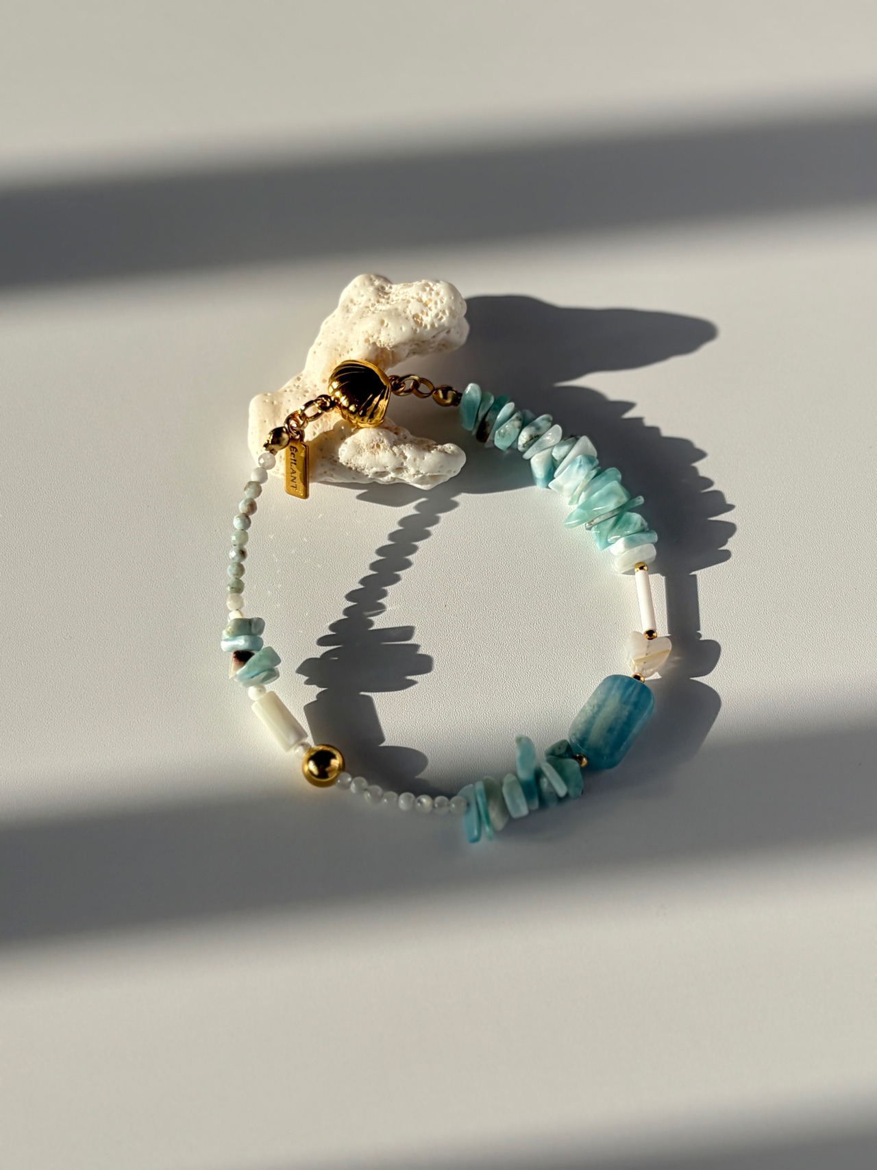 magnet bracelet |    Seashore［GB040-BL］