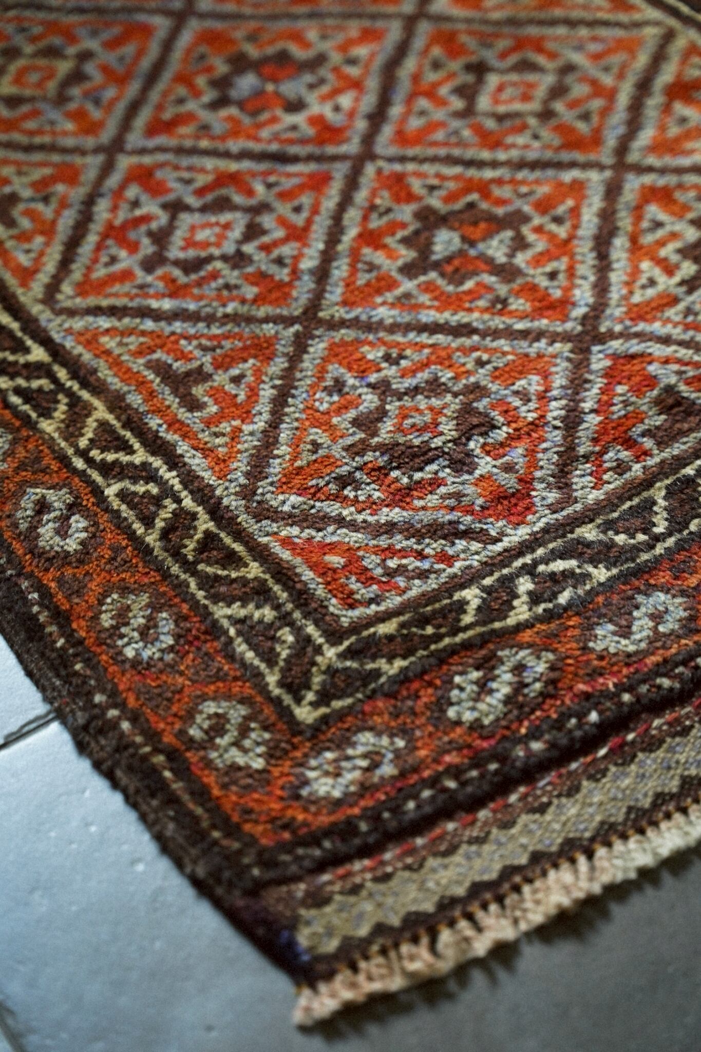 1932-Vintage Taimani rug | 手織りのヴィンテージラグ専門店 | Bahr