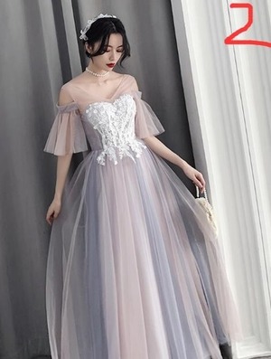 送料無料 未使用 発表会 ミディアム エレガント 気品 L 11号 ドレス [OPN2889]