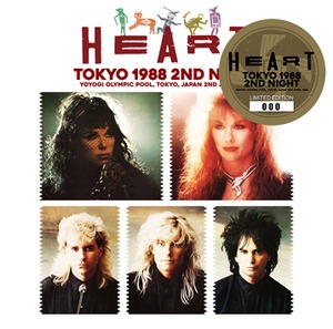 NEW HEART TOKYO 1988 2ND NIGHT  2CDR  Free Shipping Japan Tour
