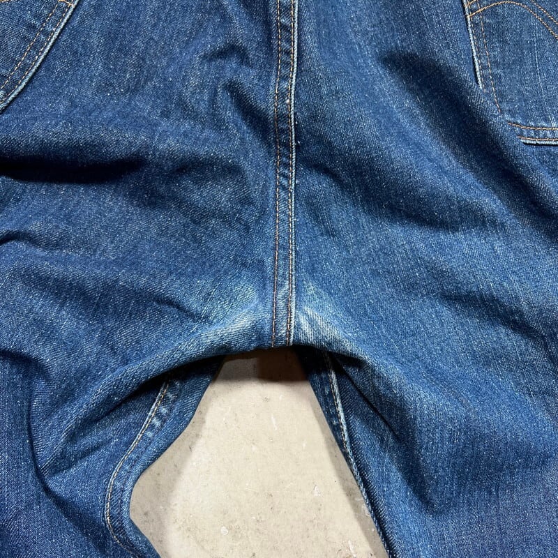 70's LEVI'S 646 リーバイス ベルボトムデニム フレア 濃紺 Big E