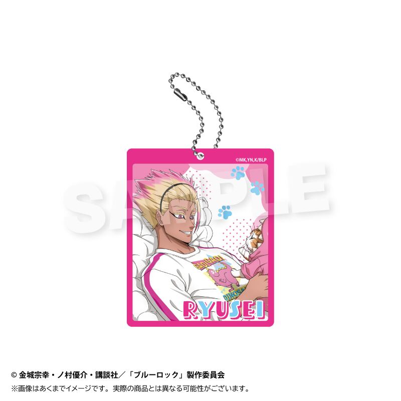 5月発売予定】ブルーロック トレーディングアクリルキーホルダー 猫と