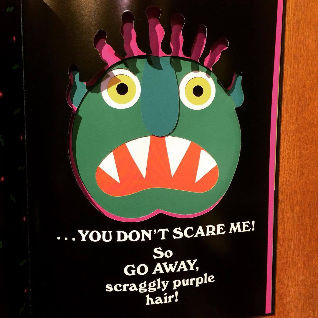 絵本「Go Away, Big Green Monster!／Ed Emberley」 | 古本トロニカ