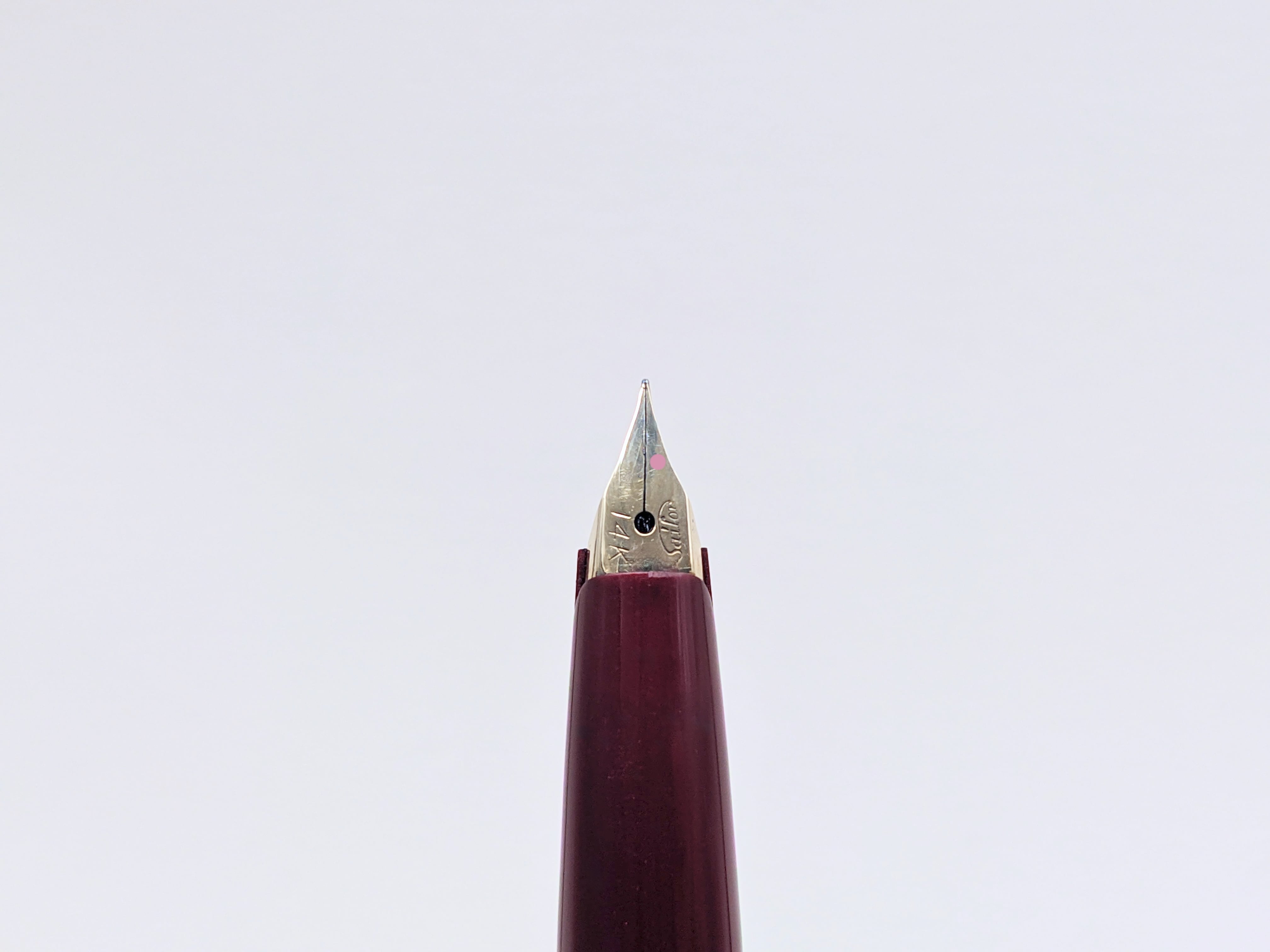 '60s SAILOR mini　（細字）18K-WG　 ピンク 万年筆 60s セーラー万年筆 ミニ SAILOR mini （細字） 14K 03049 | 川口明弘