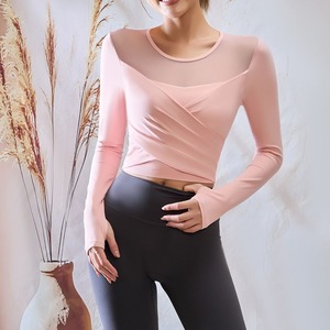 Mesh Cross Bra Top【4colors】2648