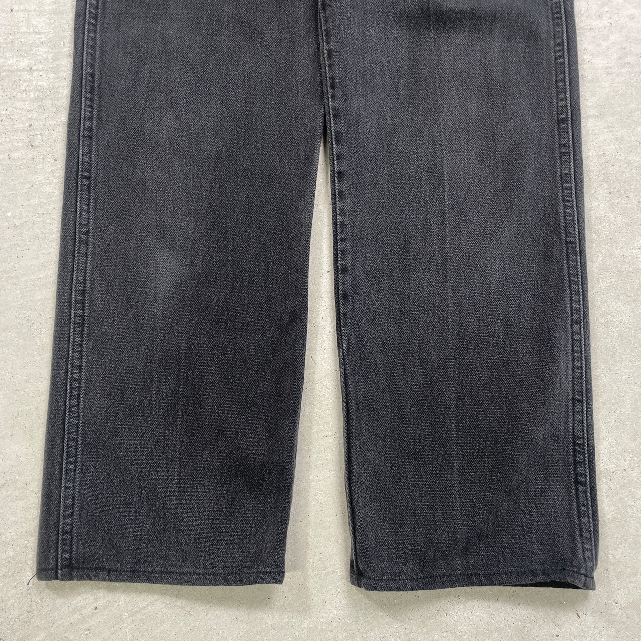 90年代 USA製 Wrangler ラングラー ブラックデニムパンツ メンズW34