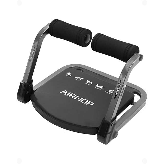 AIRHOP 腹筋マシーン シットアップベンチ 筋トレ用 3段階調整可能な