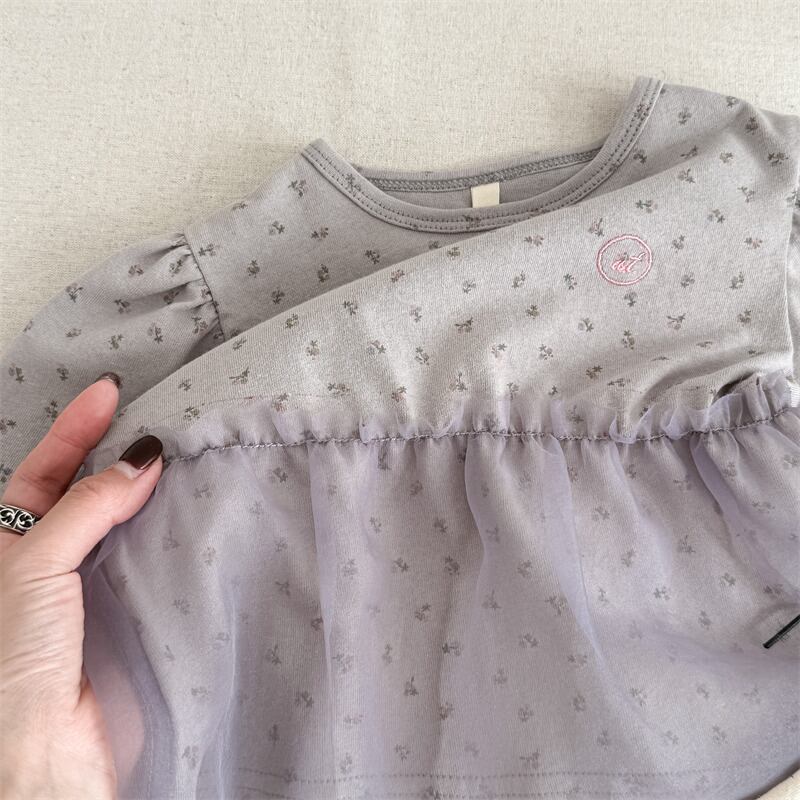 レース切り替えしフラワートップス