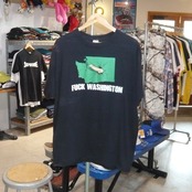 00s FUCK WASHINGTON Tシャツ