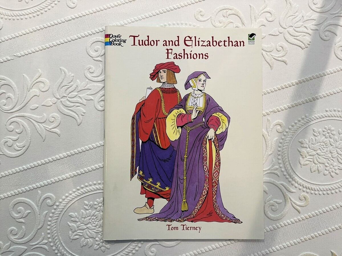 【VA369】Tudor and Elizabethan Fashions /visual book