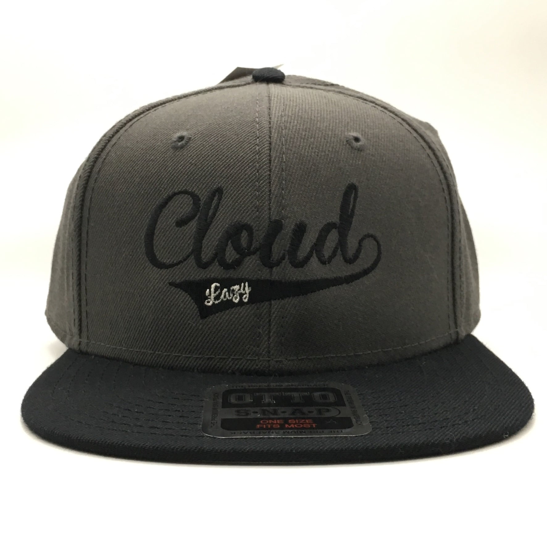ベースボールキャップ【スナップバック】文字黒