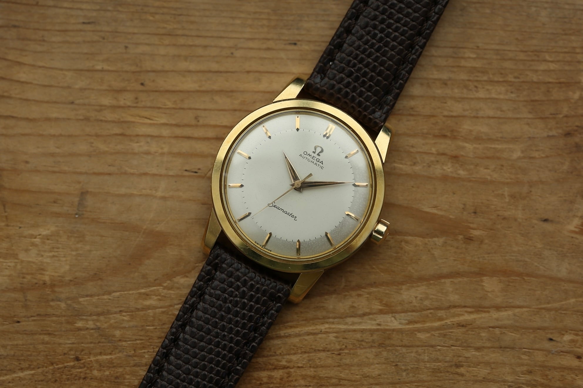 OMEGA】1956年製 オメガ シーマスター デラックス 第三世代 ジャンボ 