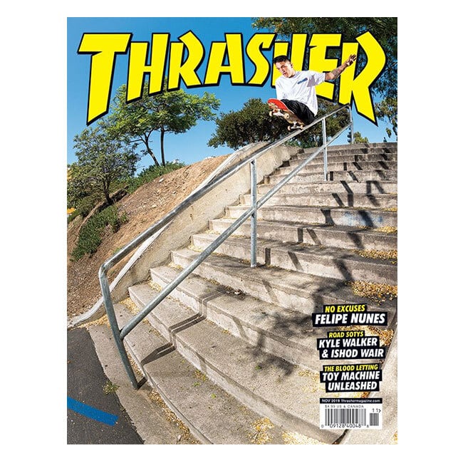 THRASHER MAGAZINE November 2019. Issue 472 scar store