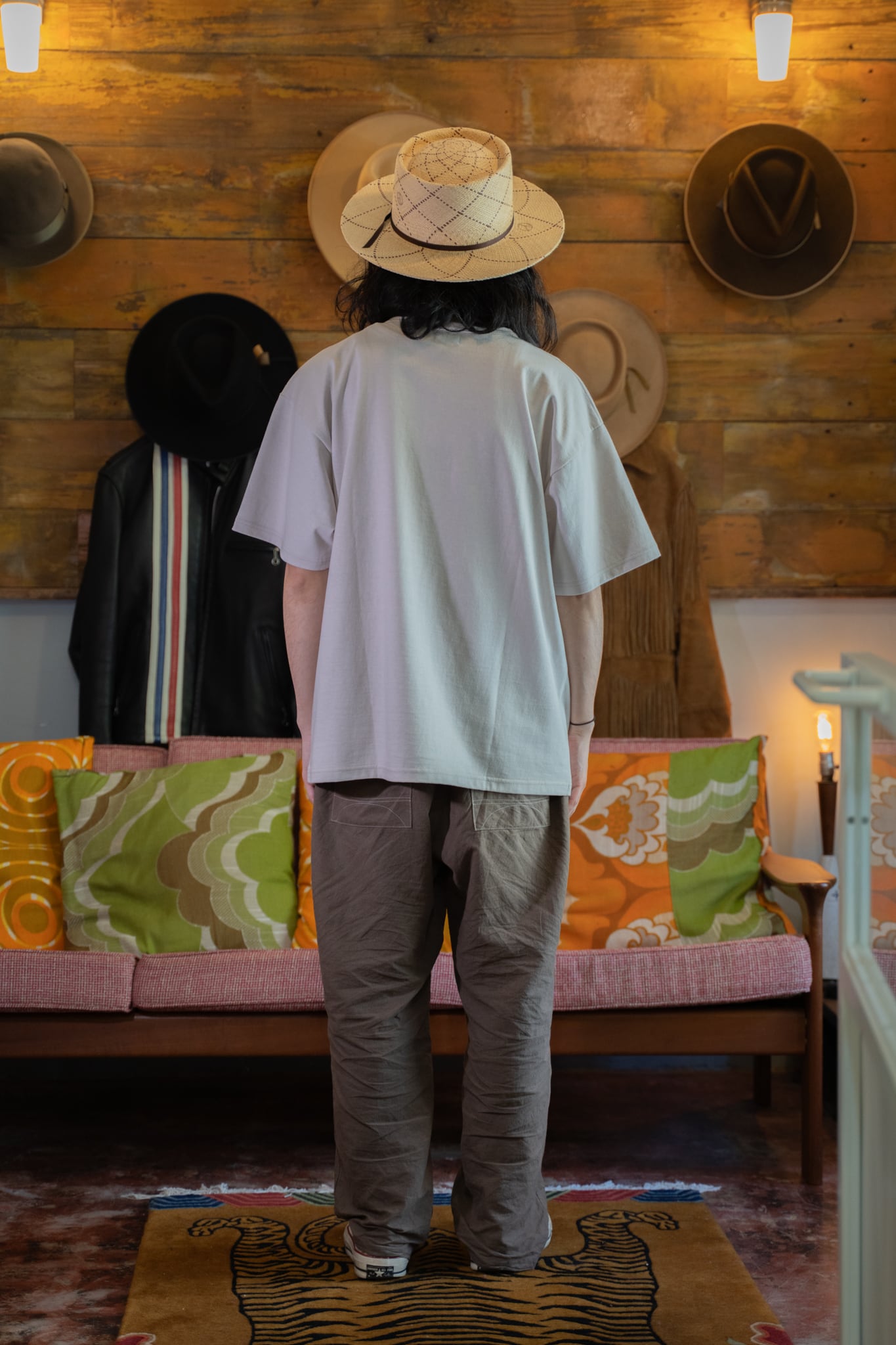 SOURCE:DARU HENRY NECK S/S T - ECRU | JAM THE HAT & CO.